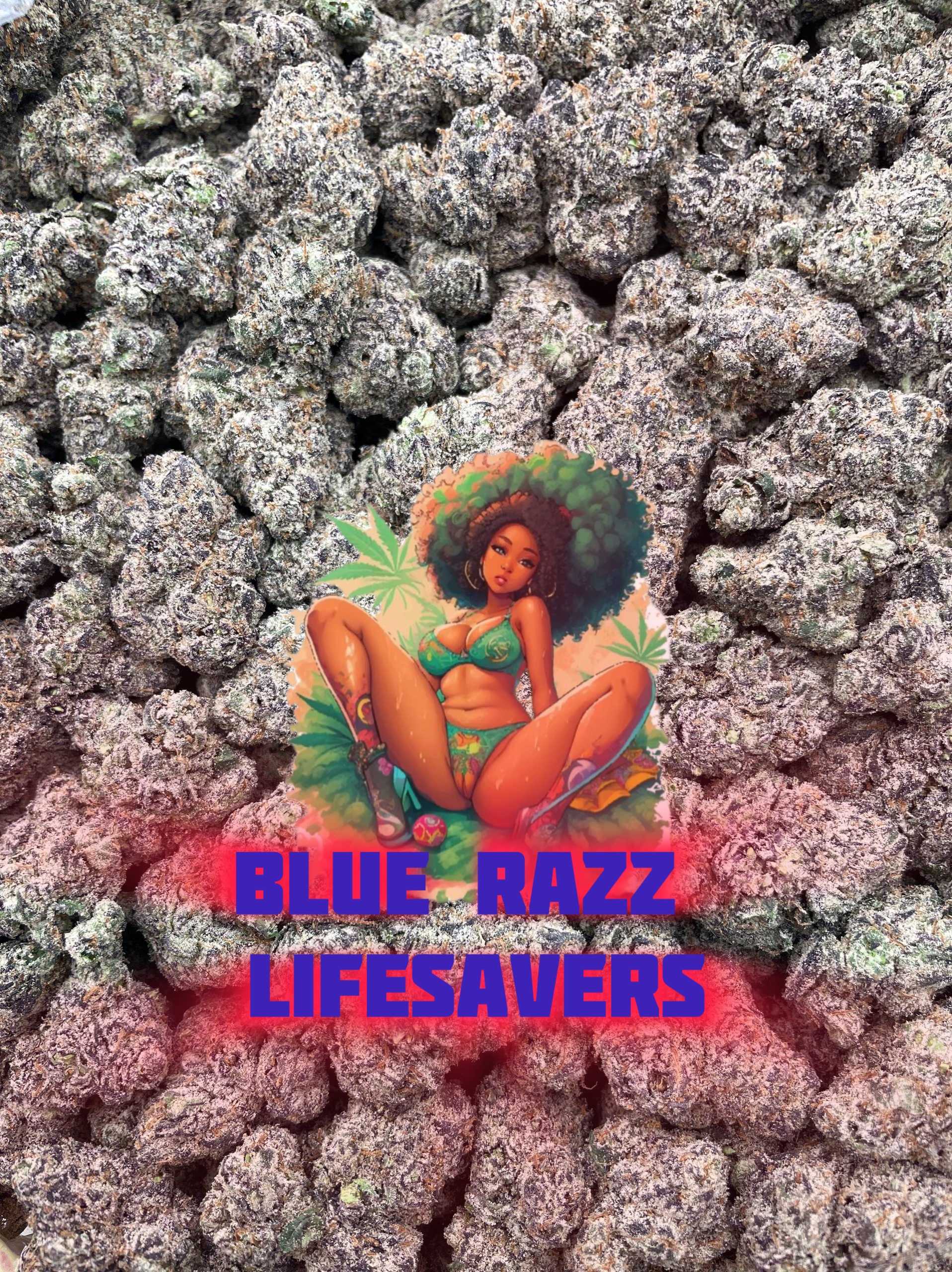 🥶Blue Razz Lifesavers 🔵